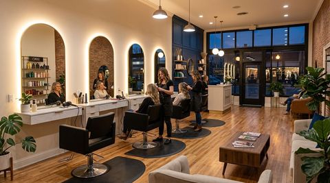 Illustration of Shauna's Hair Studio, beauty salon in West Plains, MO
